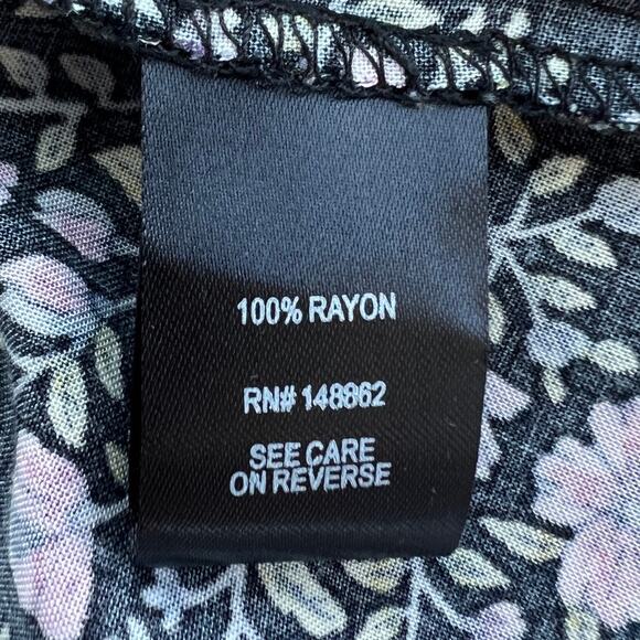 Torrid 0X Purple Pink Floral Off Shoulder Romantic Boho Bell Sleeve Dress - Picture 10 of 16